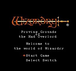 Title Screen